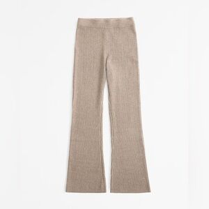 High Rise Ribbed Boot Pant